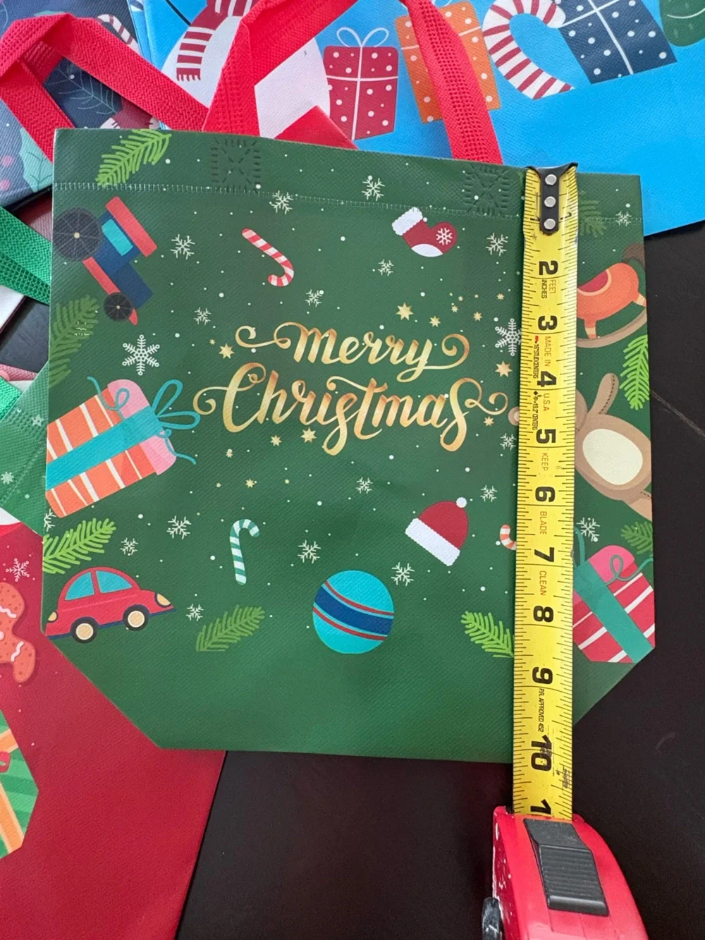 Festive Christmas Gift Bags Assortment - Santa, Snowman & Holiday Designsi